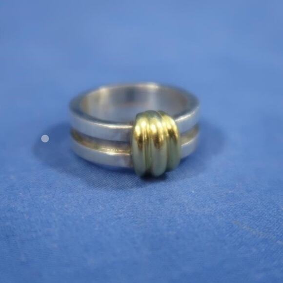Tiffany & Co. Jewelry - TIFFANY & CO. RARE ATLAS 1995 GROOVE LOVE BAND RING SZ 6 8.6G